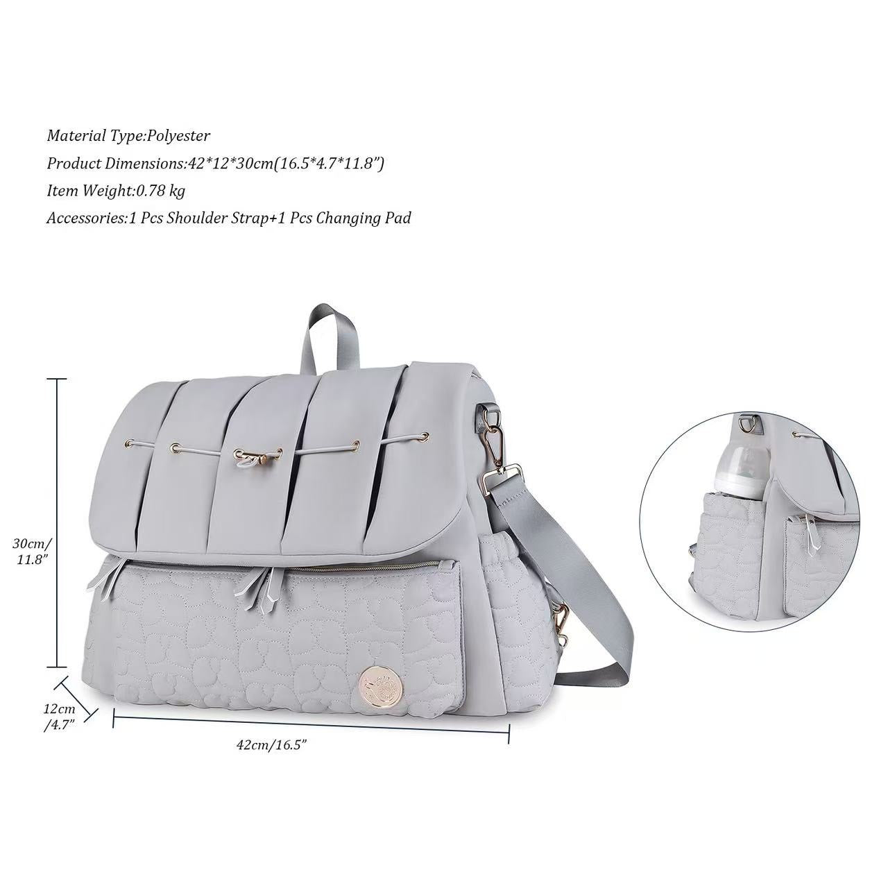 LUXE Weaved Diaper BagPack