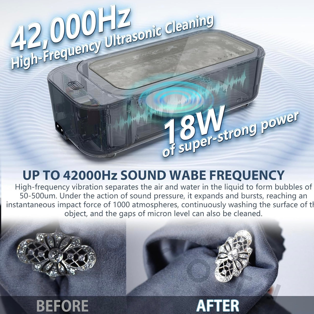 ULTRASONIC JEWELRY CLEANER