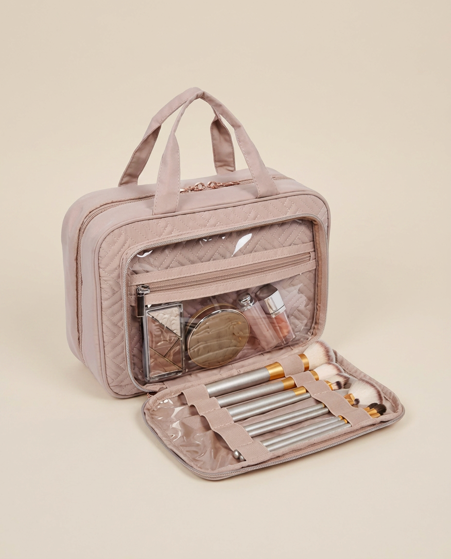 Space Saver Pro Hanging Toiletry Bag studio photo