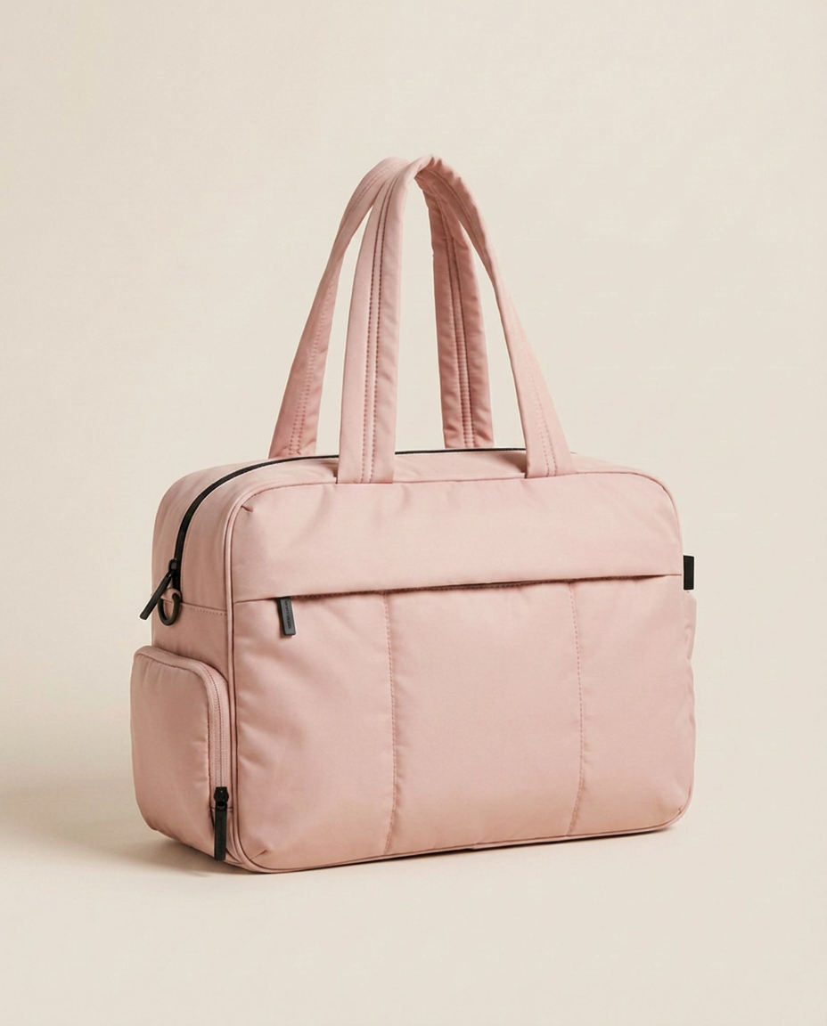 Luka Duffle - Blush Pink