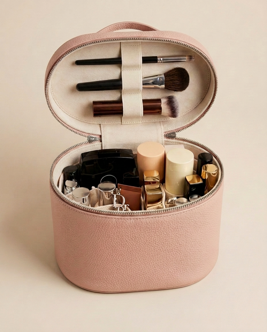 Vanity Bag — open