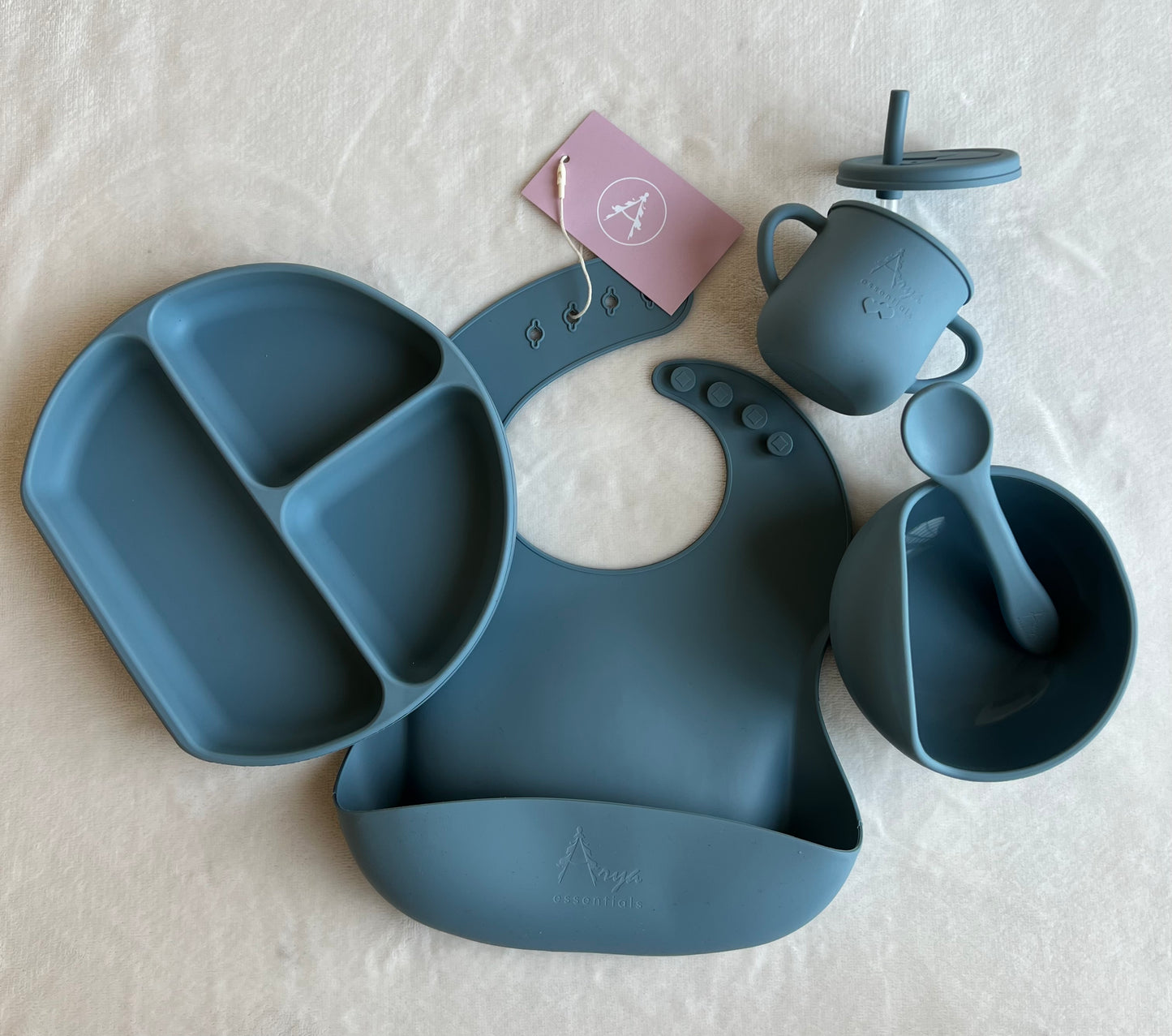 Silicone Feeding Essential with Straw Cup