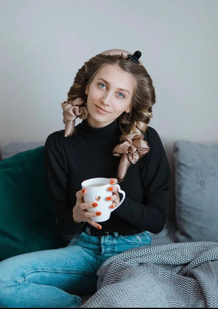 "The Original" Satin Heatless Curling Set