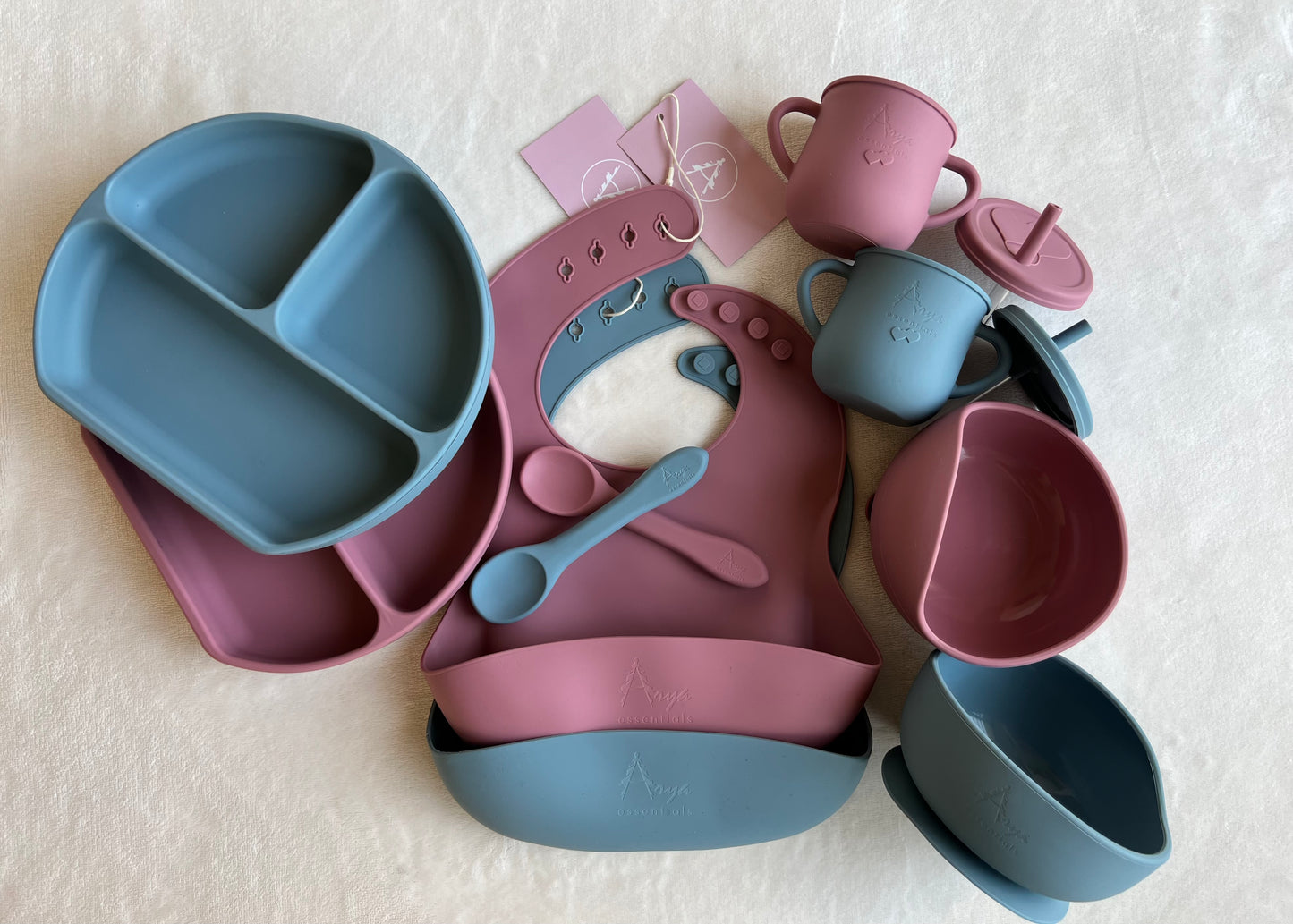 Silicone Feeding Essential with Straw Cup
