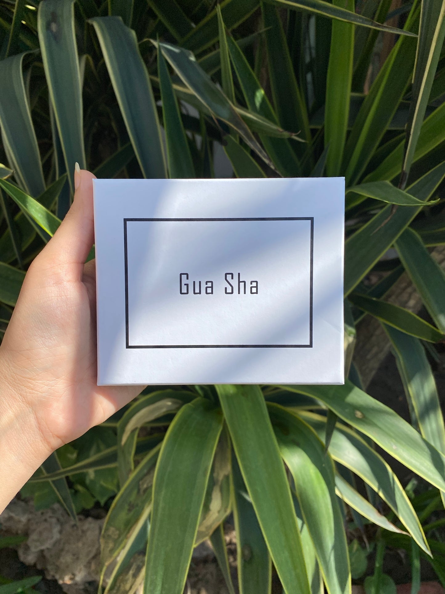 Rose Quartz Gua Sha Facial Lifting Tool