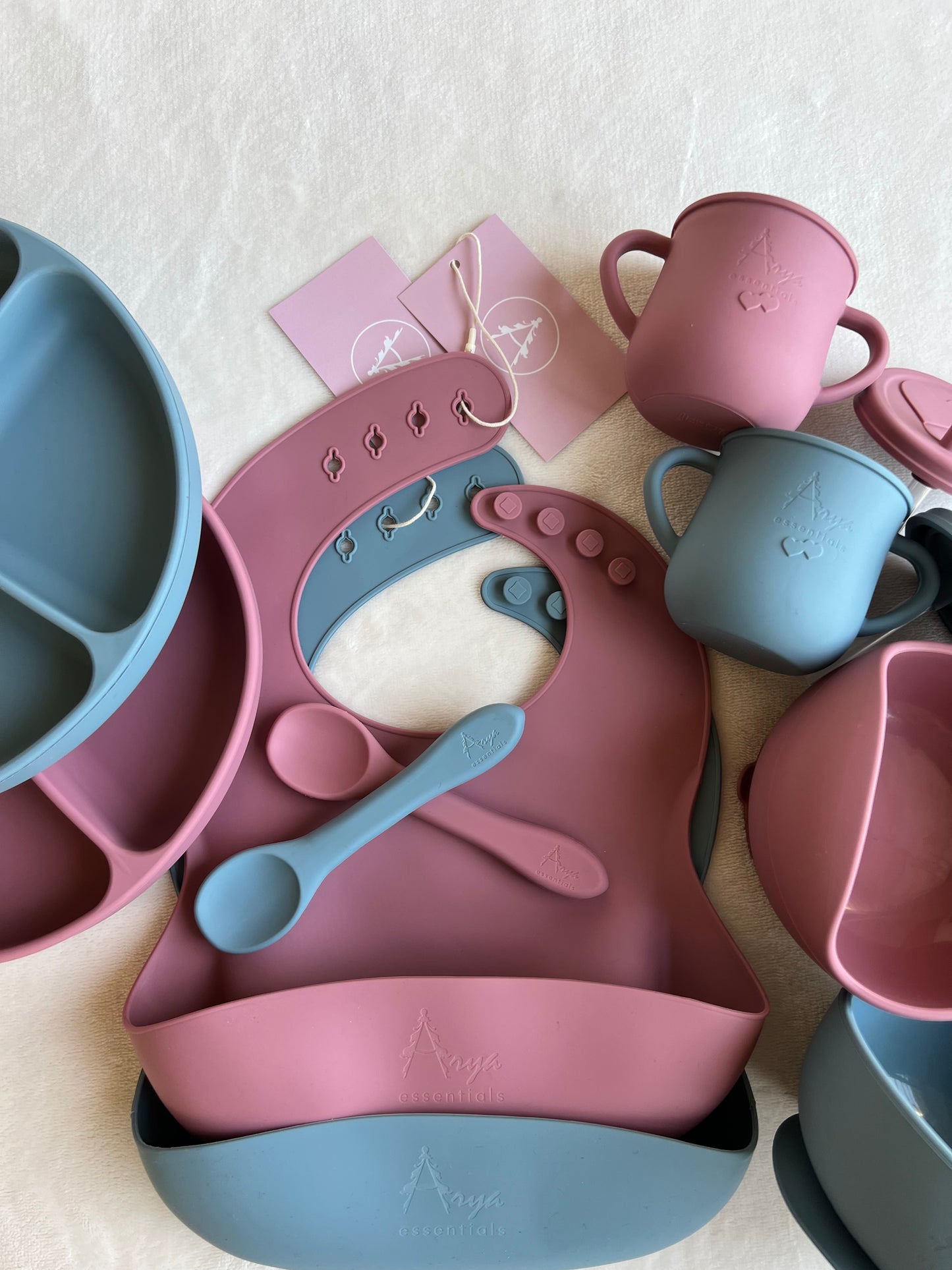 Silicone Feeding Essential with Straw Cup
