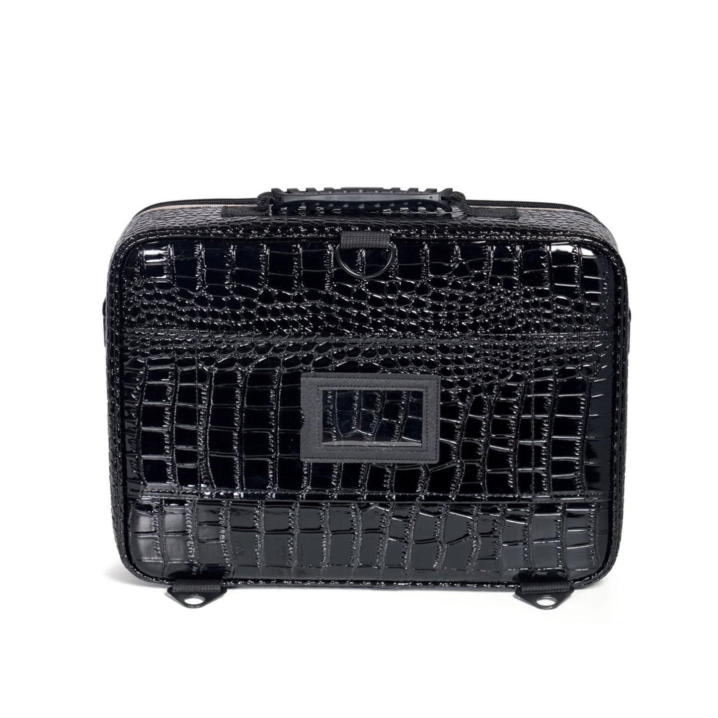 Crocodile Cosmetic Case Onyx Black