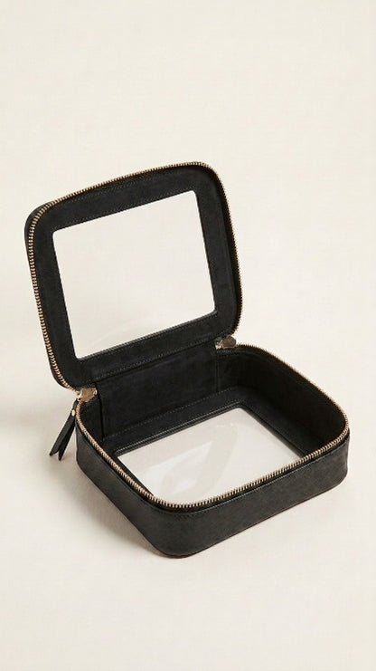 Transparent Travel Makeup Organizer