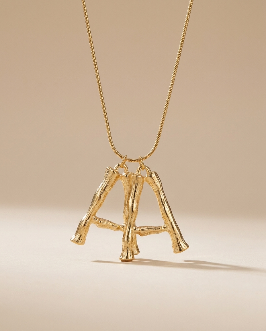 Initial Letter Necklace