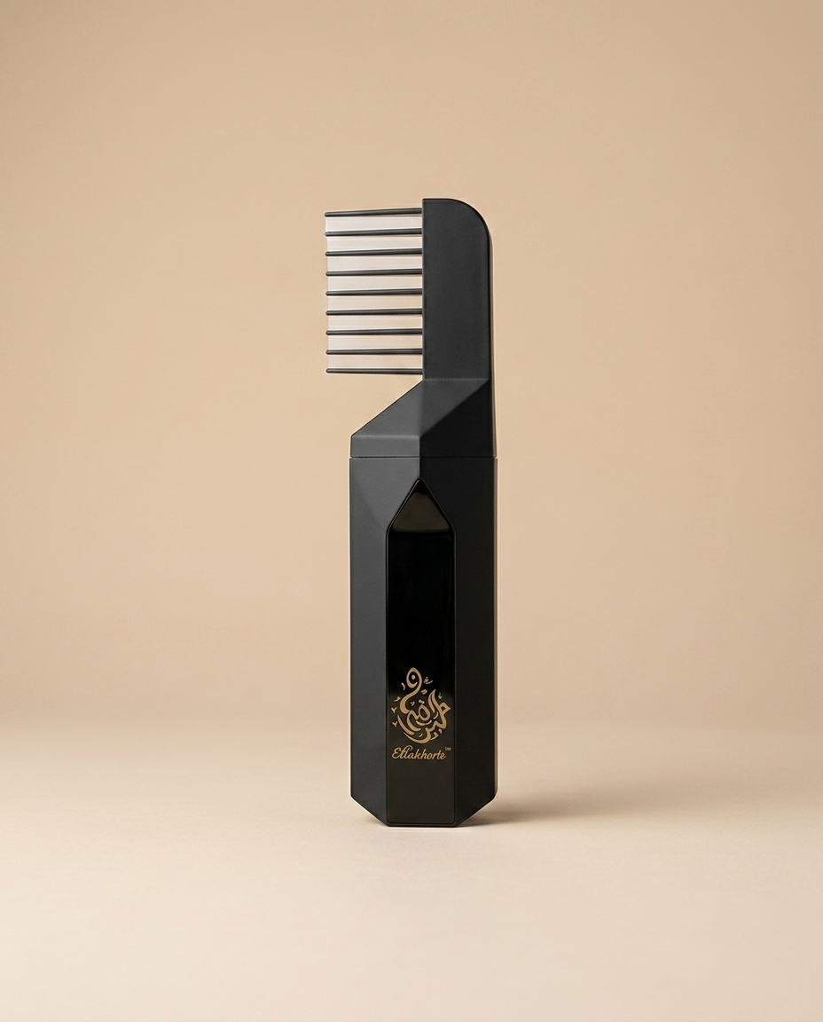 2 in 1 Hair Bakhoor Comb studio photo