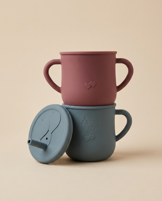 Silicone Straw Cup studio photo
