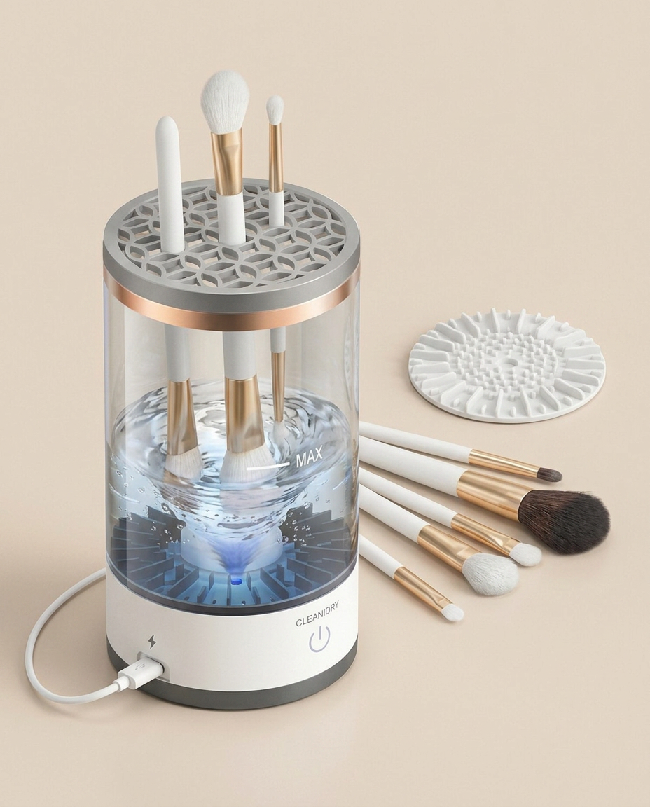 Brush Cleaner Machine alternate angle