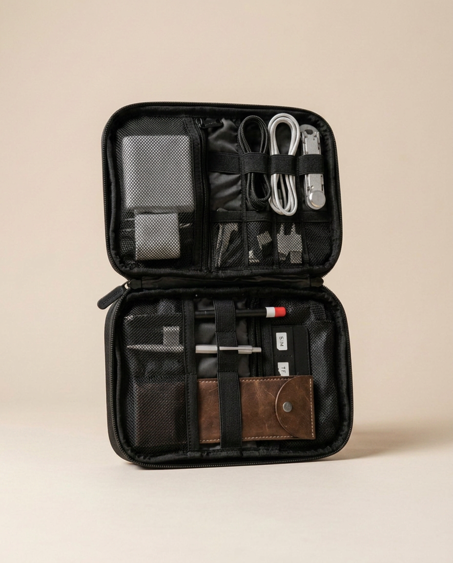 Electronic Organizer Travel Case alternate angle