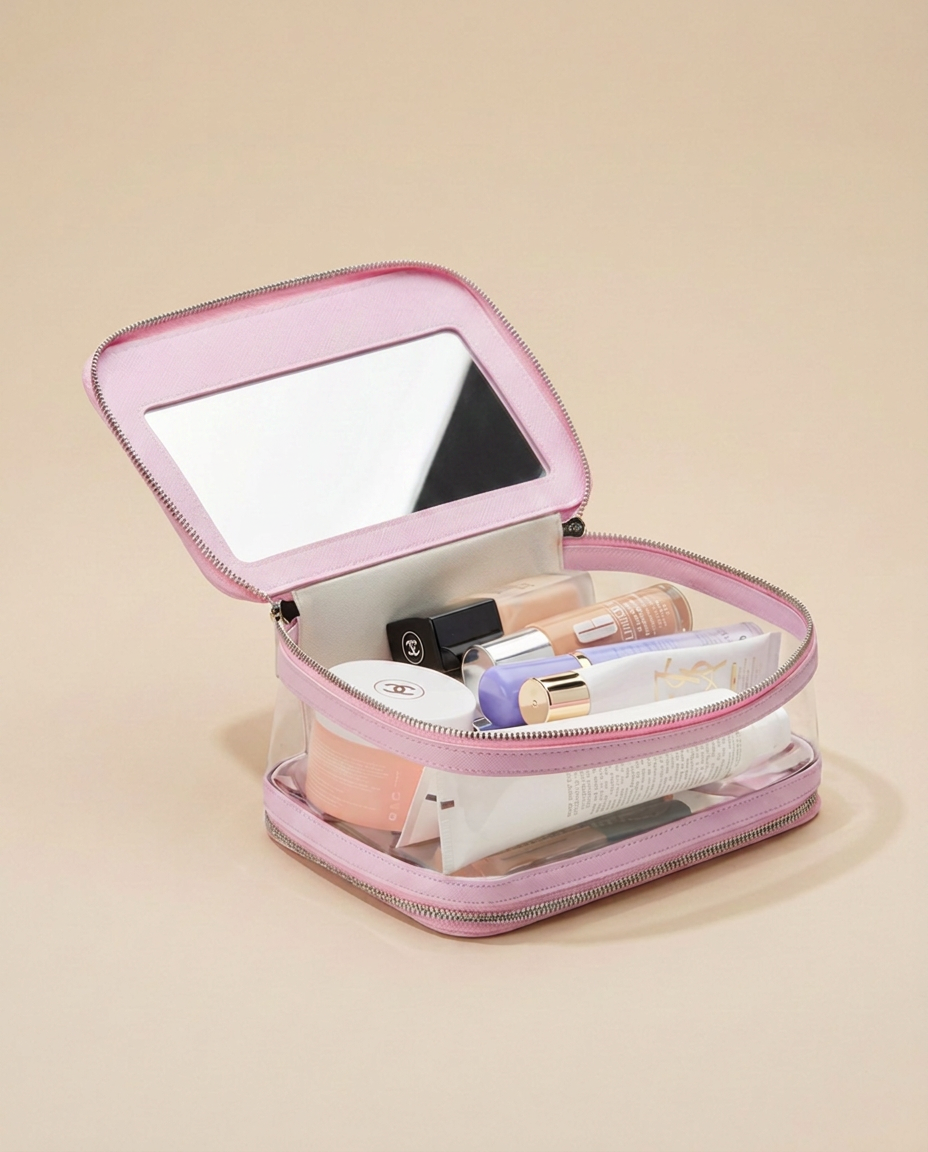 Clear Toiletry Bag alternate angle