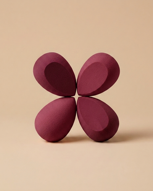 Juno Microfibre Sponge — Maroon
