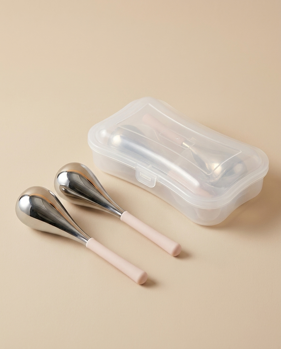 Cooling Spa Globes with reusable frosted storage case