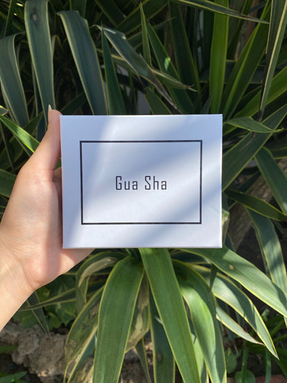 Rose Quartz Gua Sha Facial Lifting Tool