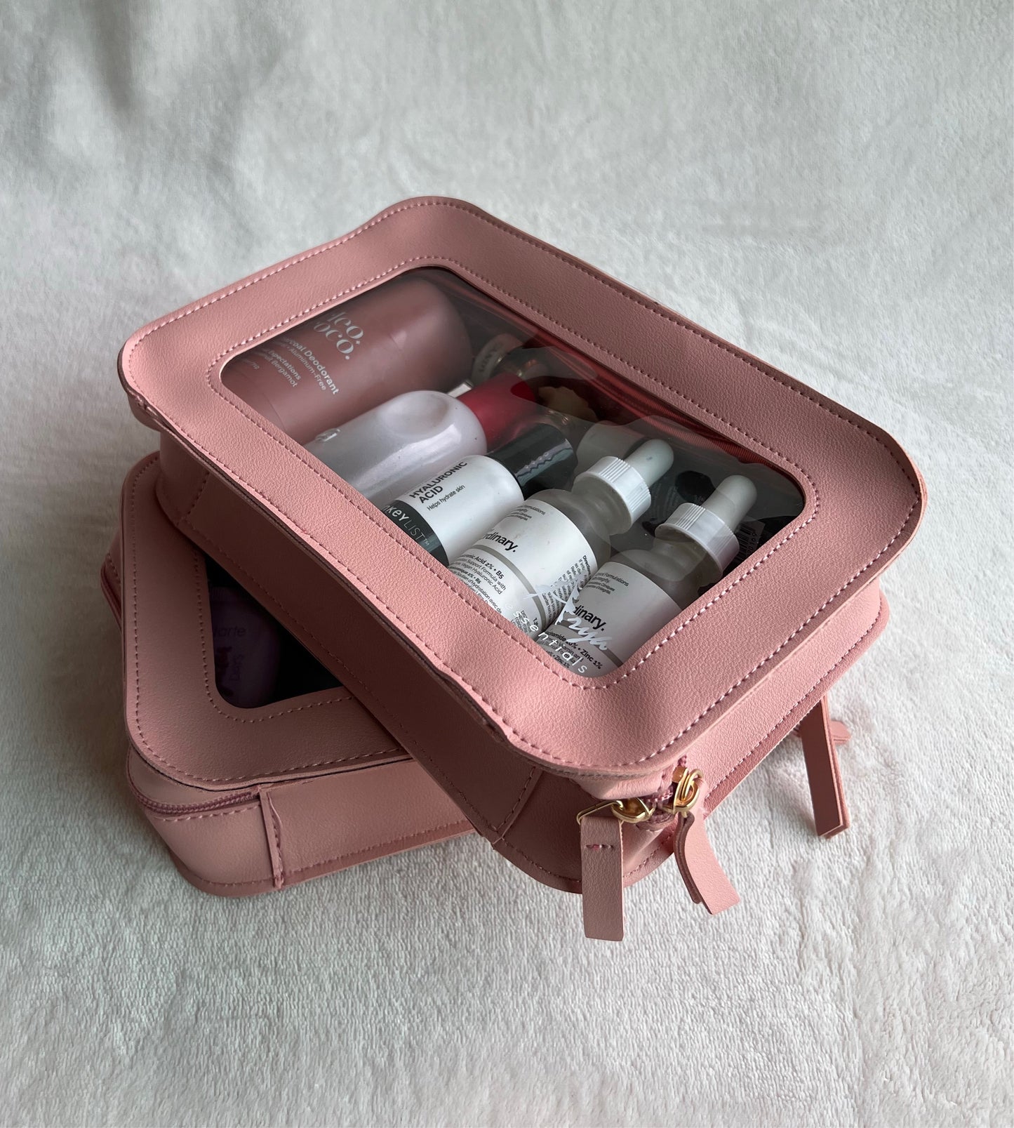 Pink Makeup/Skincare Case