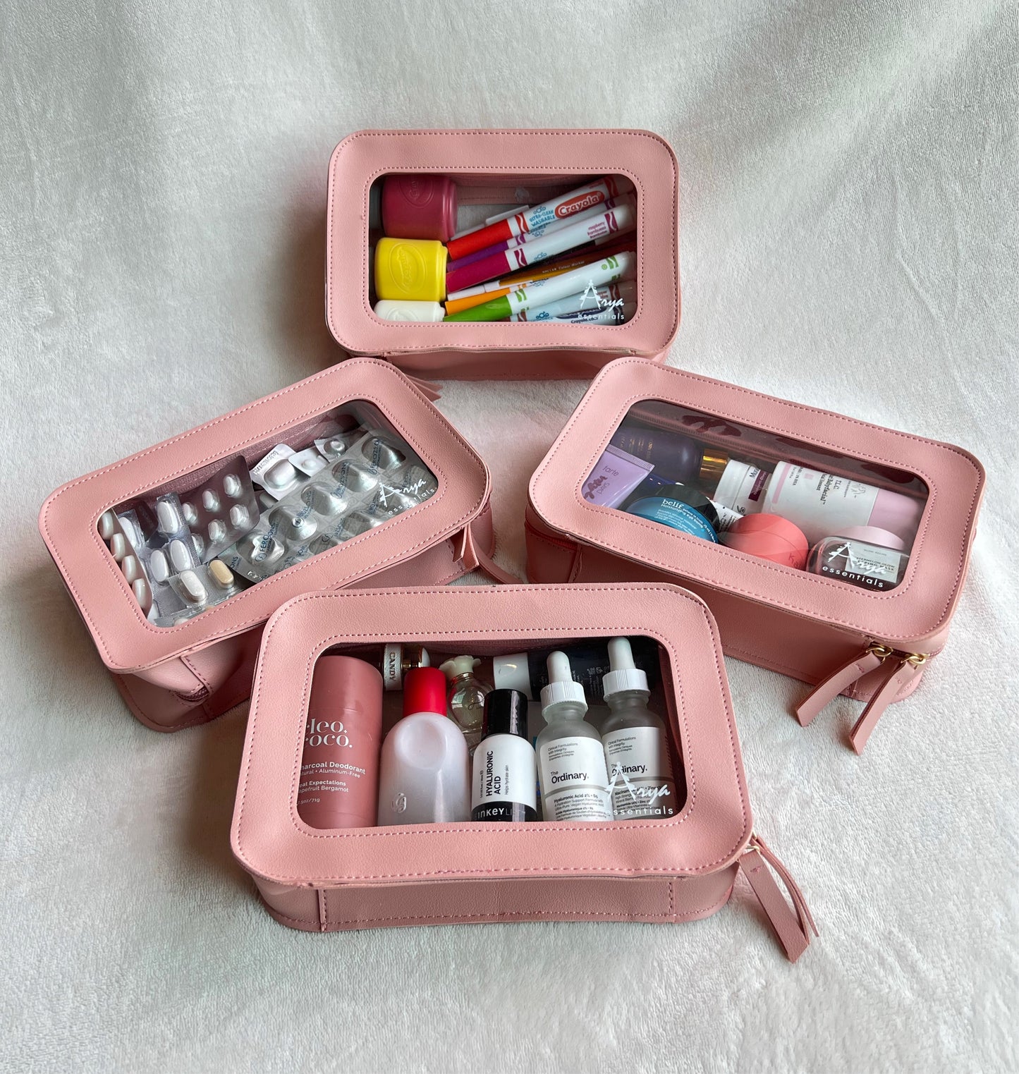 Pink Makeup/Skincare Case