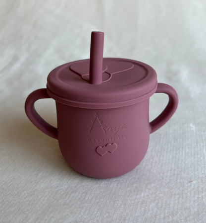 Silicone Straw Cup