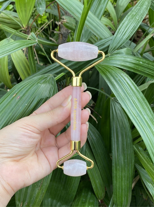 Rose Quartz Jade Roller